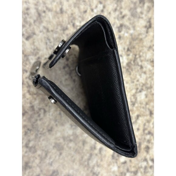 LOUIS VUITTON Tri-fold Monogram Rivet Eclipse Chain compact wallet (K) - Picture 12 of 16